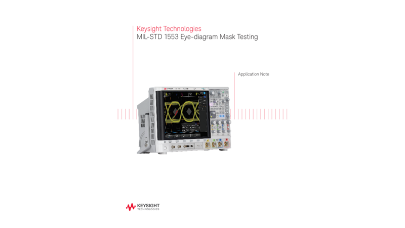 Performing MIL-STD 1553 Eye-diagram Mask Testing